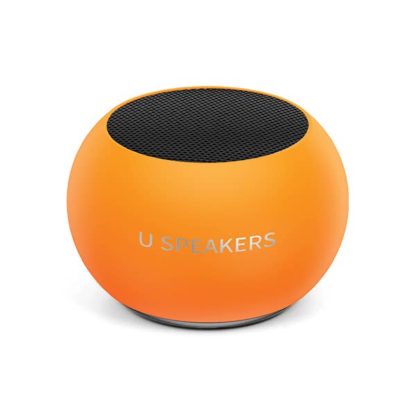Mini Portable Bluetooth Speaker Glow in the Dark Orange