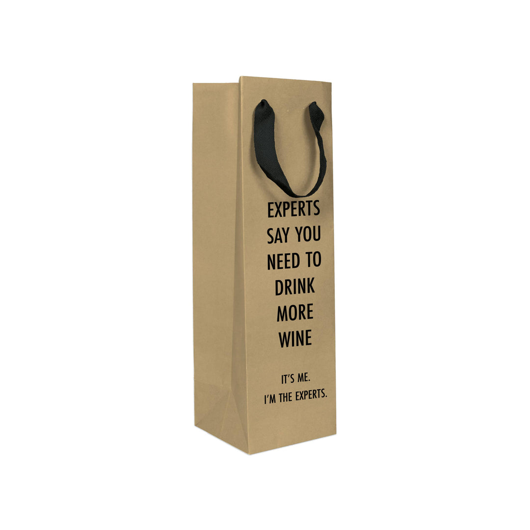 Drink More Wine - Wine Bag
