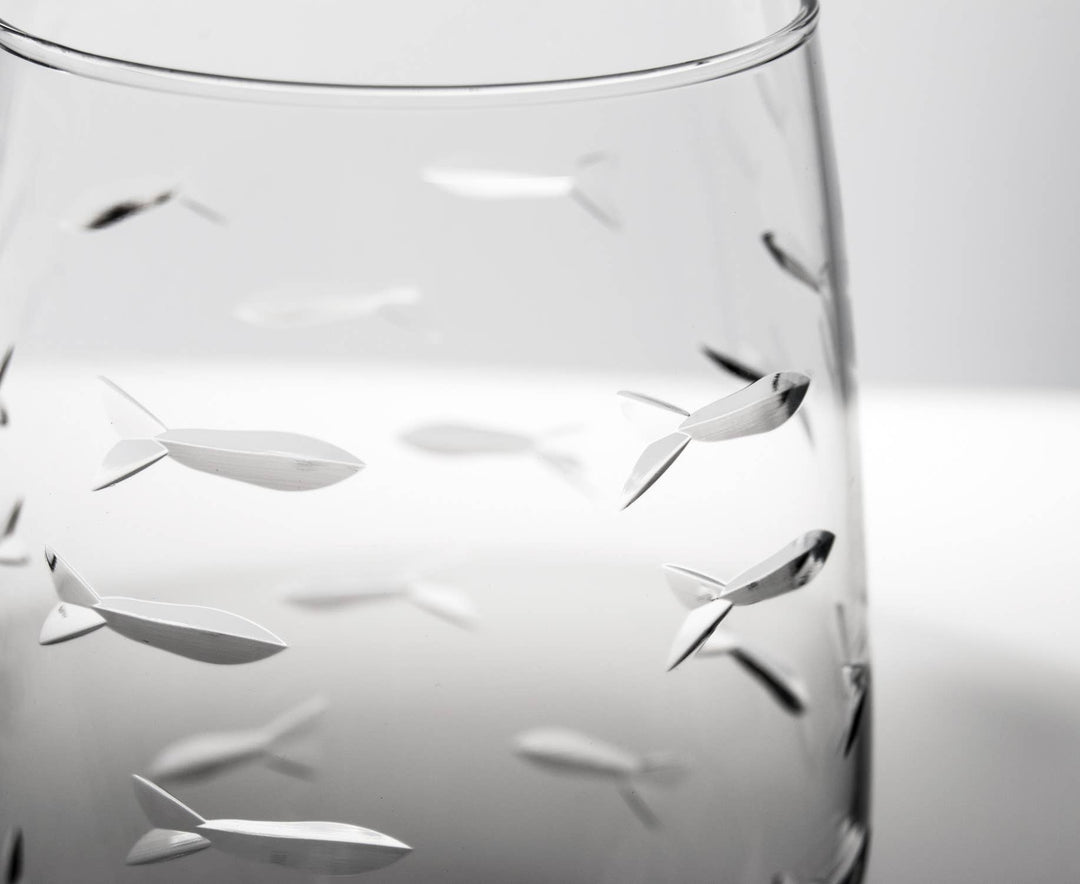 School of Fish All Purpose Wine Glass 18oz