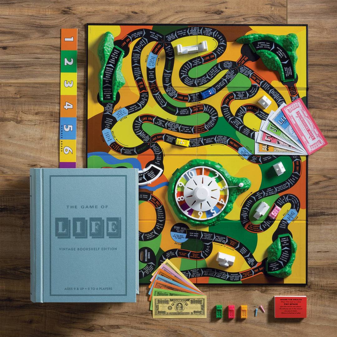 Vintage Bookshelf Edition The Game of Life