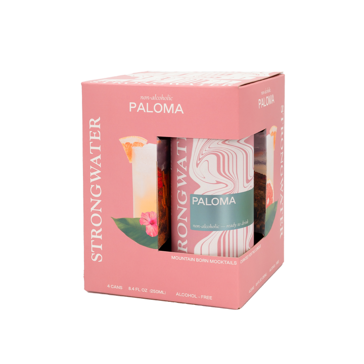 Strong Water Sparkling Paloma Mocktail (non-alcoholic)