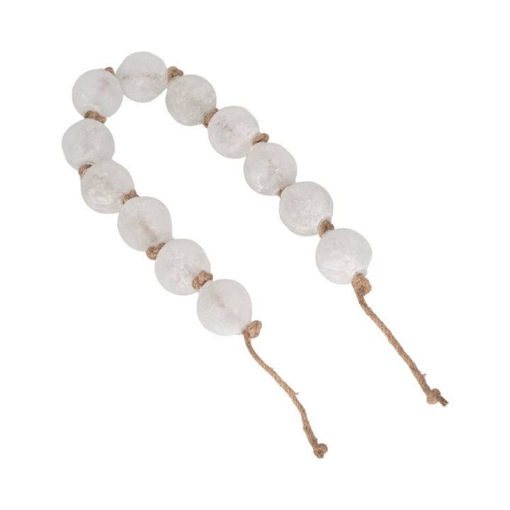 Clear 44 in. Length 2.5 in. Beaded Glass Garland