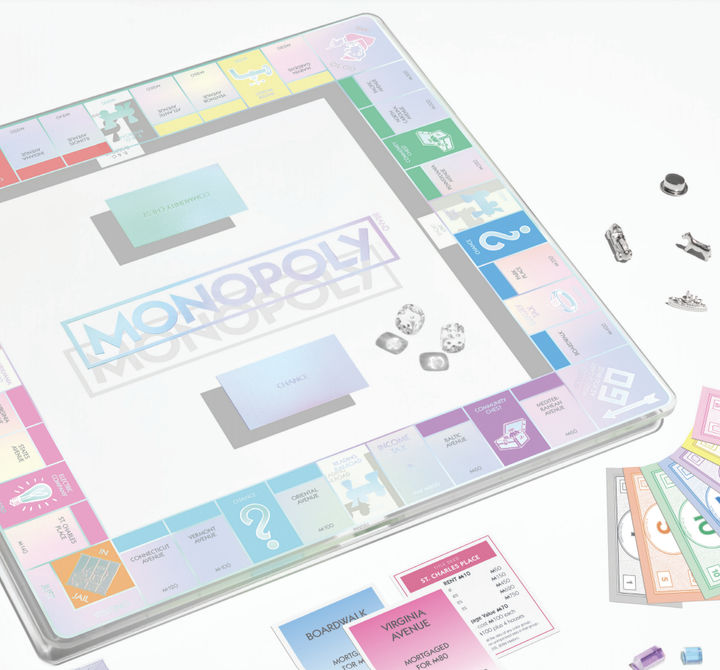 Monopoly Aura Collection Glass Edition
