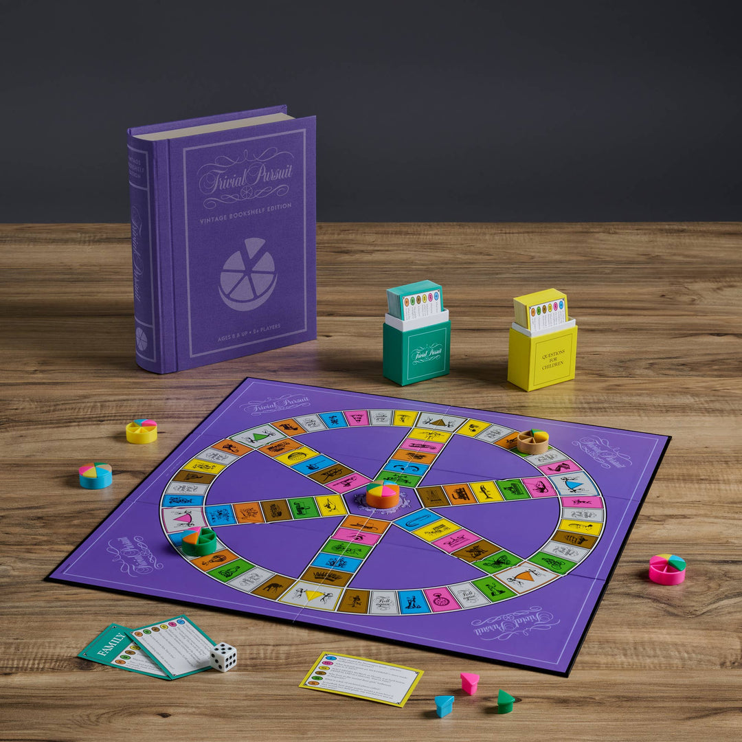 Vintage Bookshelf Edition Trivial Pursuit