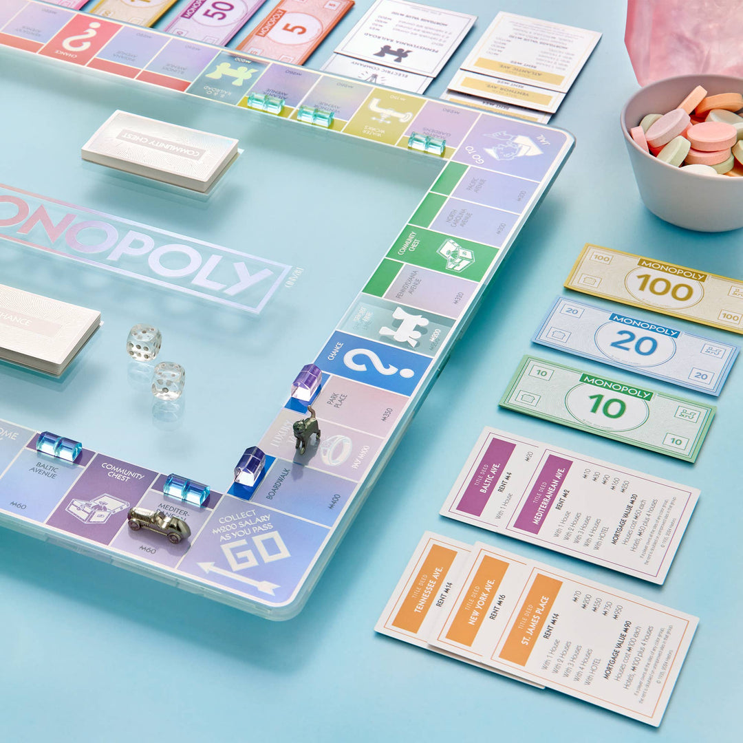 Monopoly Aura Collection Glass Edition