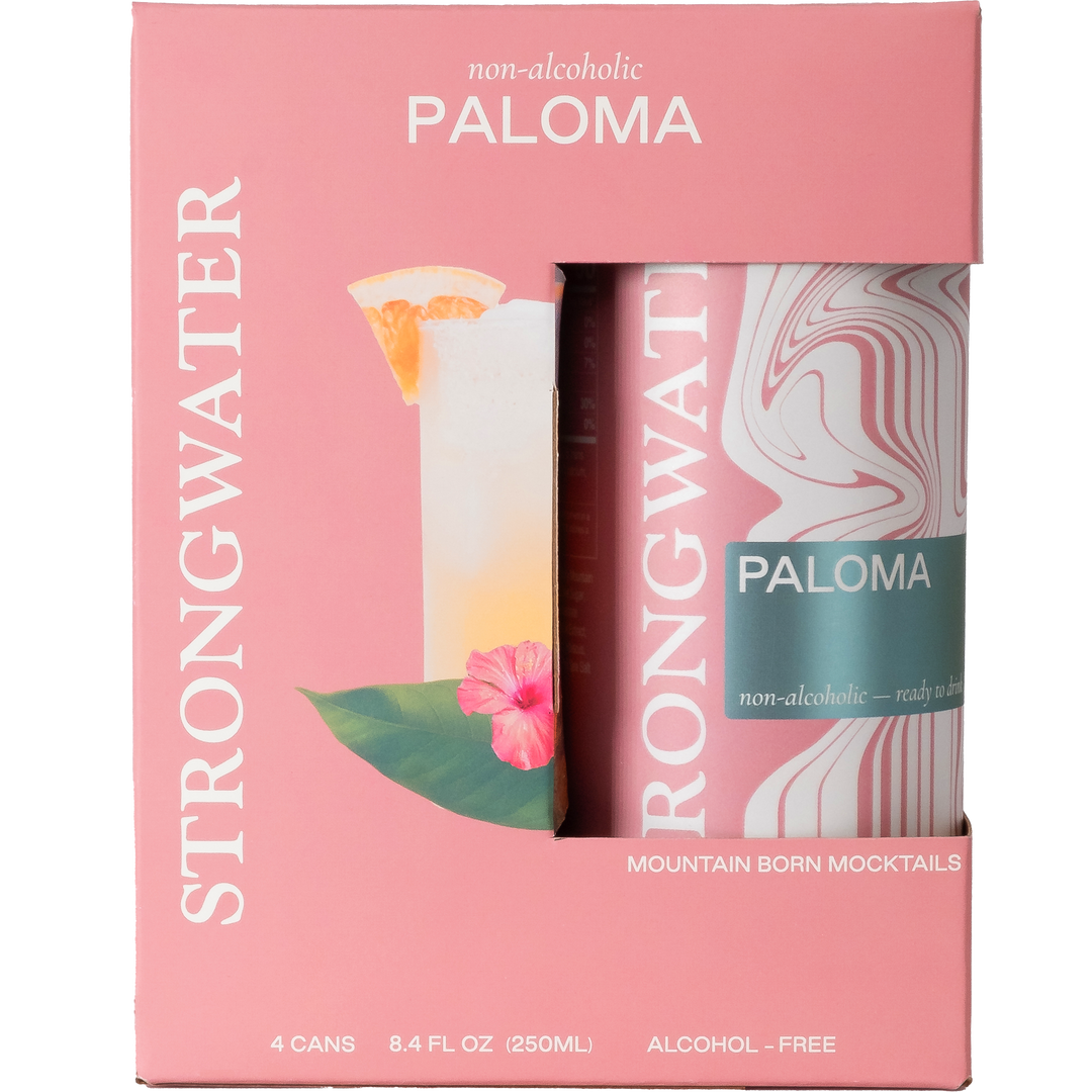 Strong Water Sparkling Paloma Mocktail (non-alcoholic)