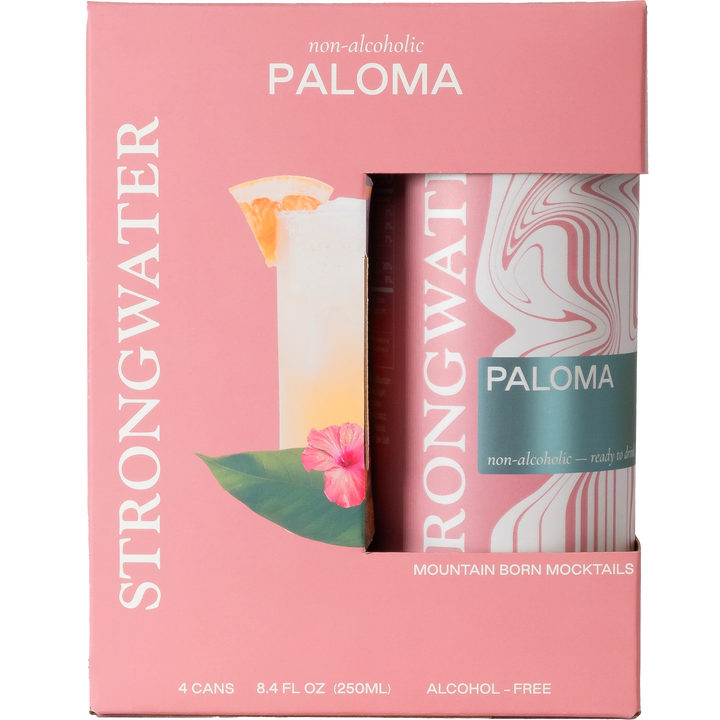 Strong Water Sparkling Paloma Mocktail (non-alcoholic)