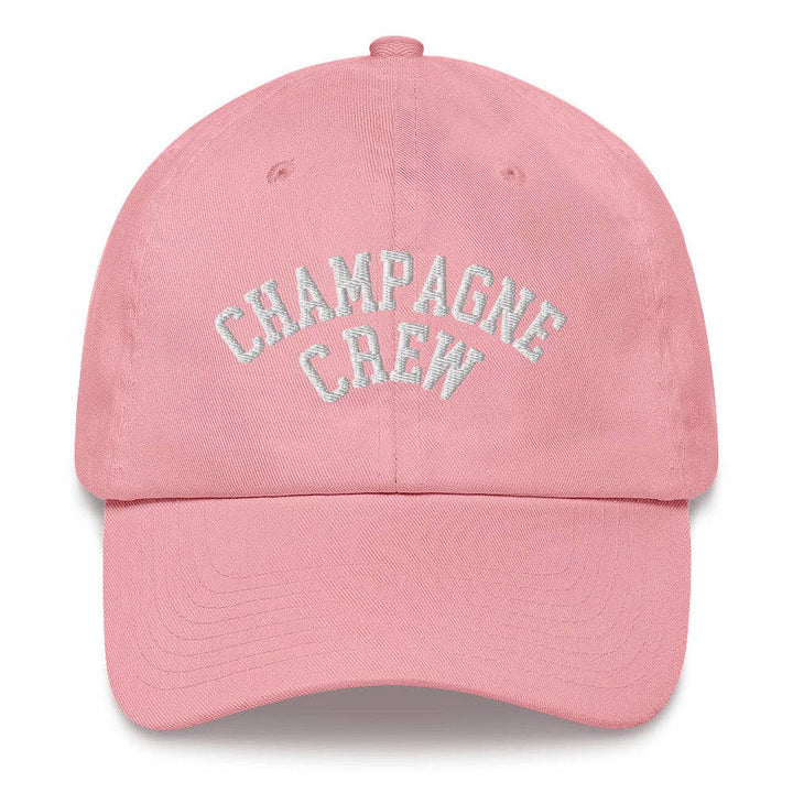 'Champagne Crew' Dad Hat: Noir
