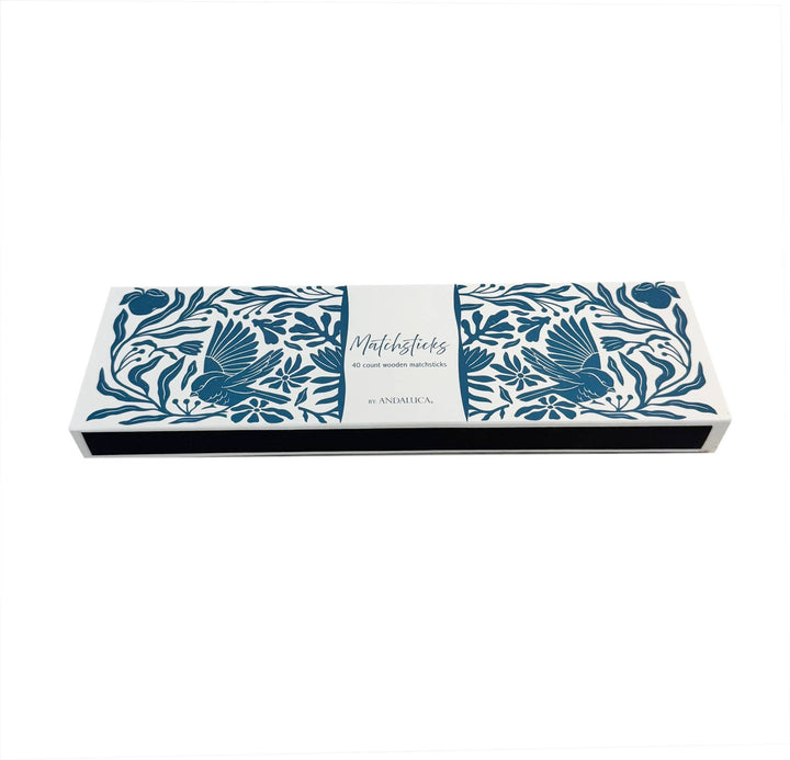 Decorative Box of Matches: Blue