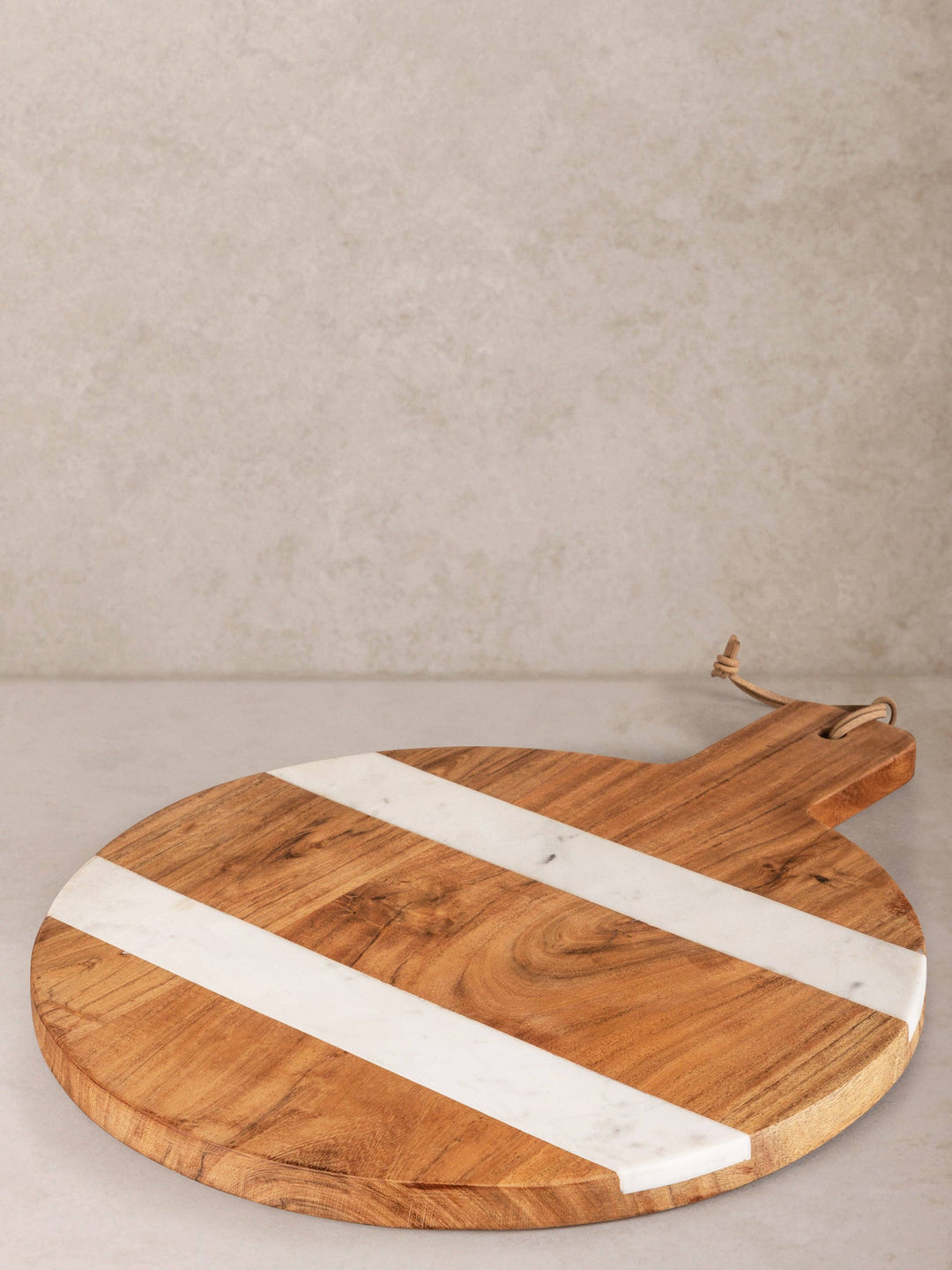 Mandawa Cutting Board: White / 19"
