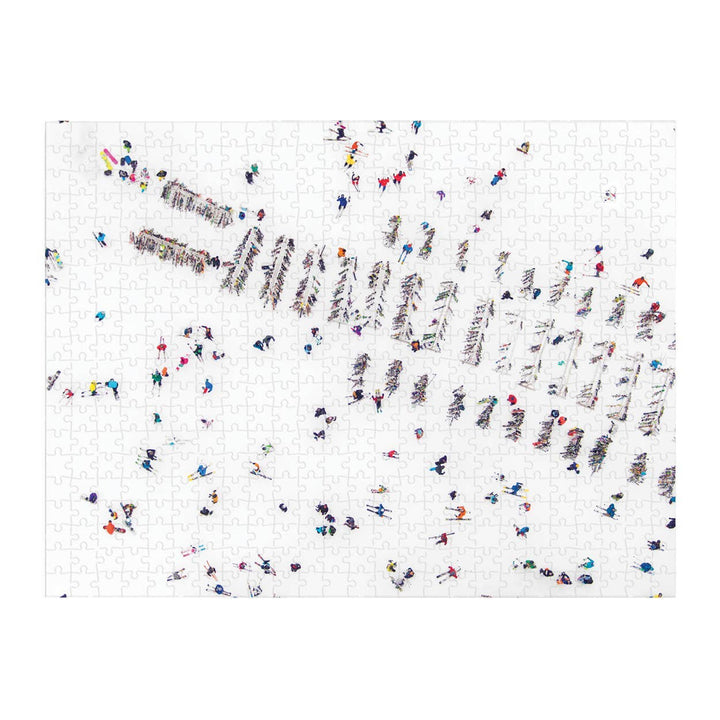 Gray Malin The Snow Double-Sided 500 Piece Puzzle