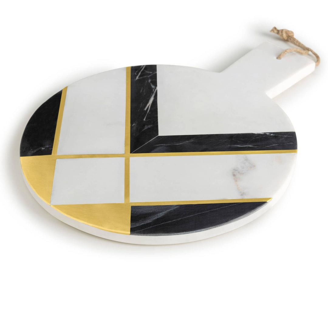 Campania Marble Cheese Board - 16" L x 12" W