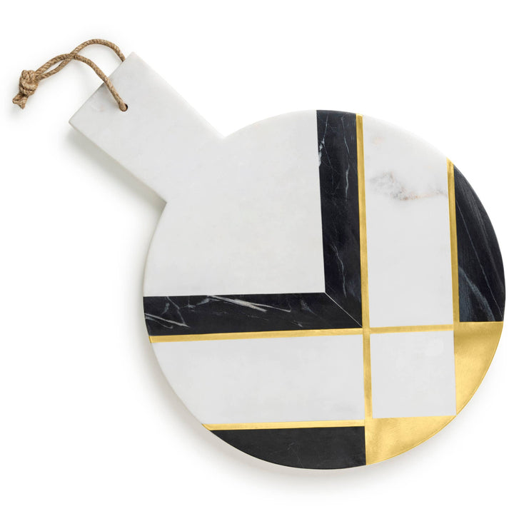 Campania Marble Cheese Board - 16" L x 12" W
