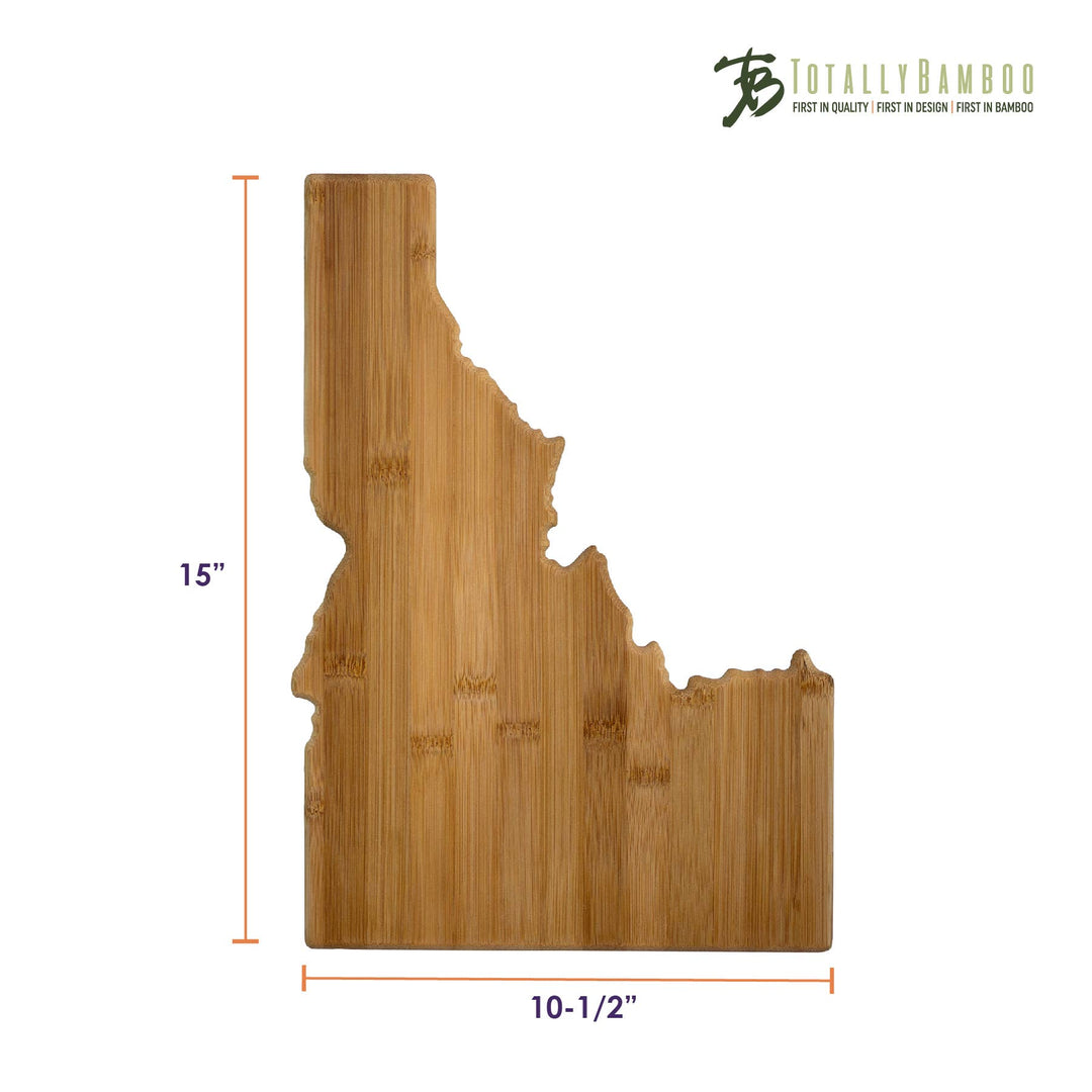 Idaho State-Shaped Bamboo Serving & Cutting Board