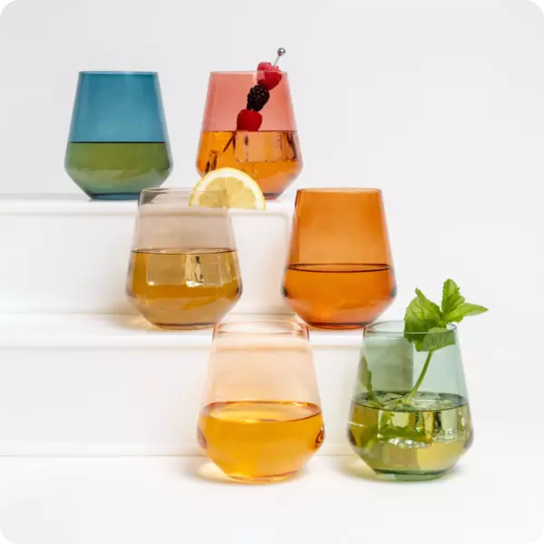 Stemless Wine Glasses