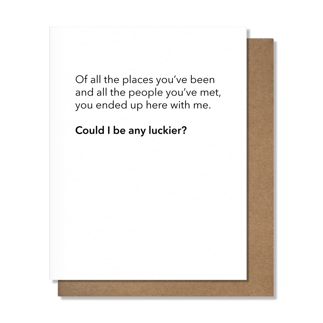 Here with Me - Love Card