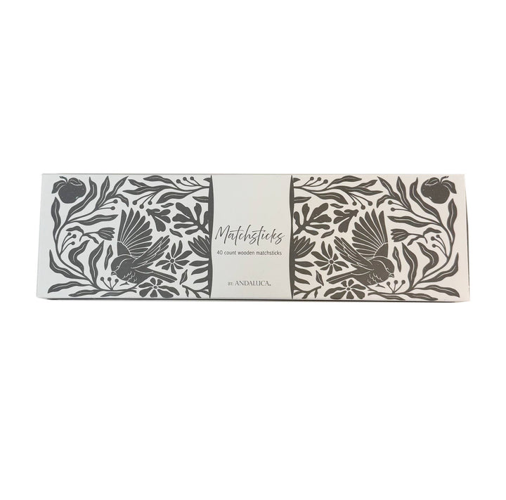 Decorative Box of Matches: Black