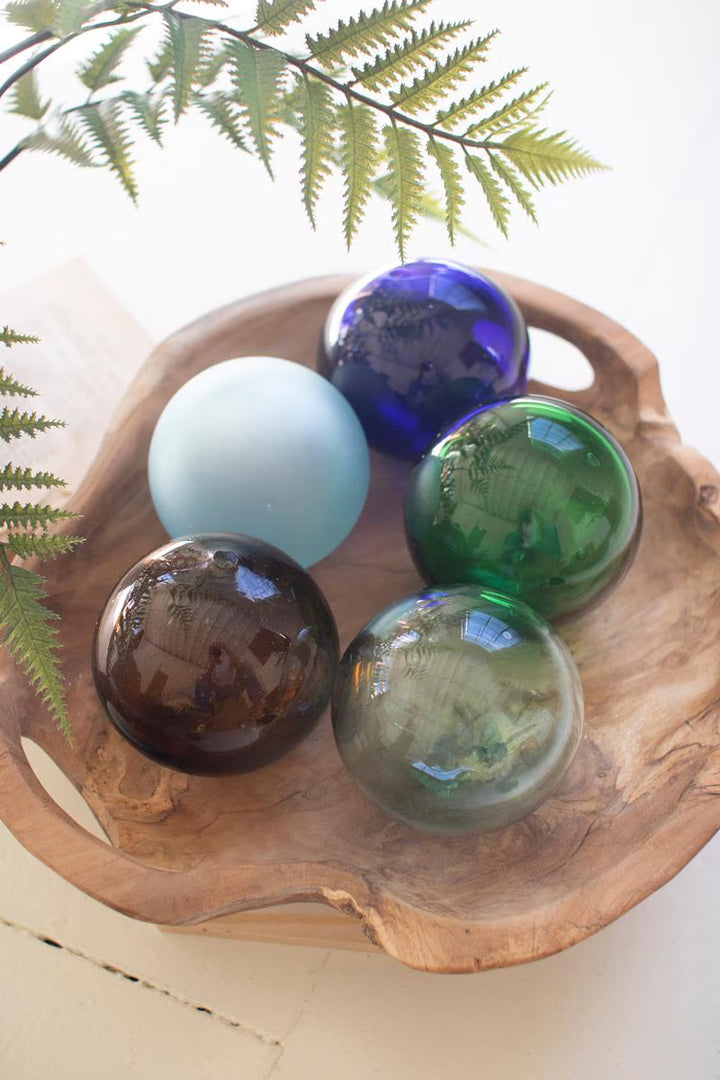 Recycled Clear Glass Ball