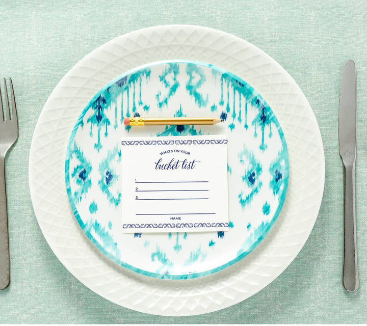 Dinner Party Place Cards | Bucket List