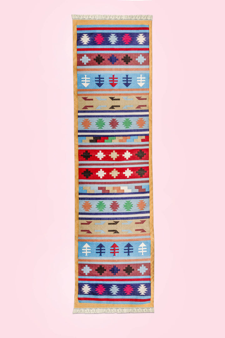Hunnar Flat Weave Runner Rug - 2.5' W x 9' L
