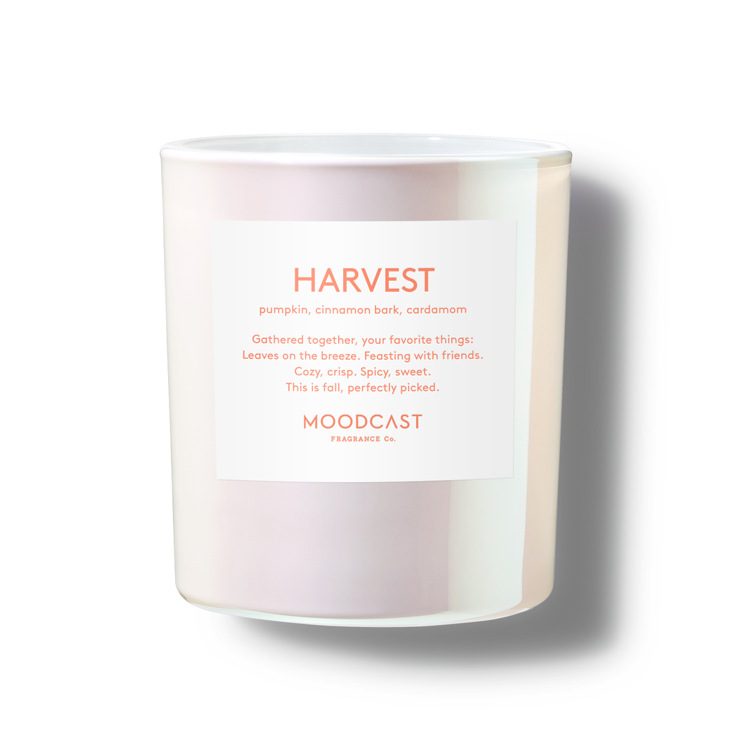 Seasonal Candle - Pearlescent - Harvest - 8 oz Glass Jar
