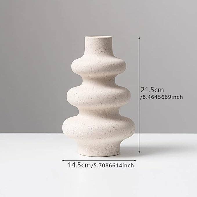 Rippled Vase 6"