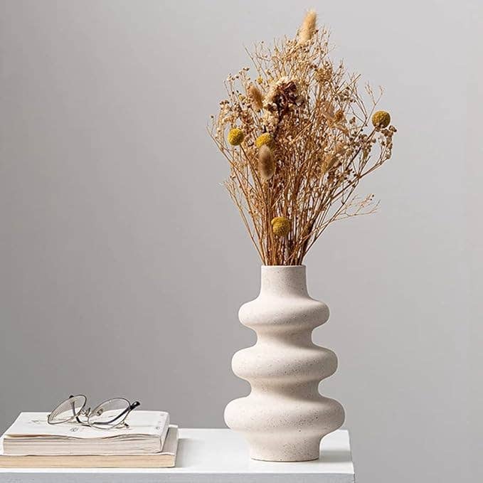 Rippled Vase 6"