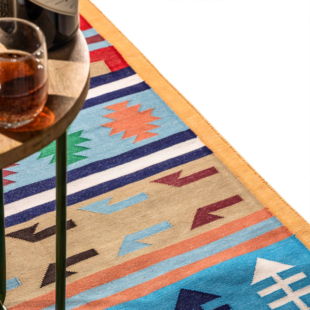 Hunnar Flat Weave Runner Rug - 2.5' W x 9' L