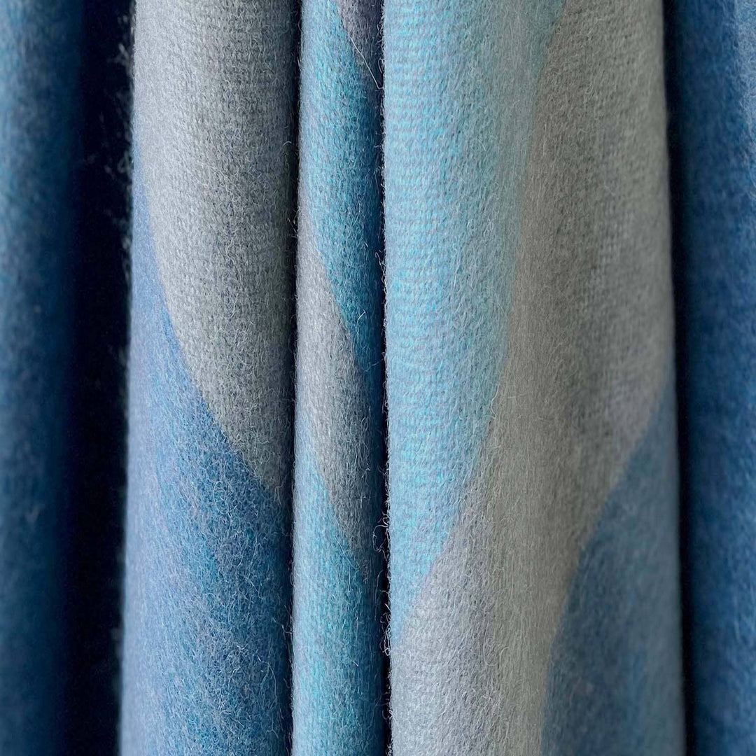 Alpaca Throw Blanket - Tide Water