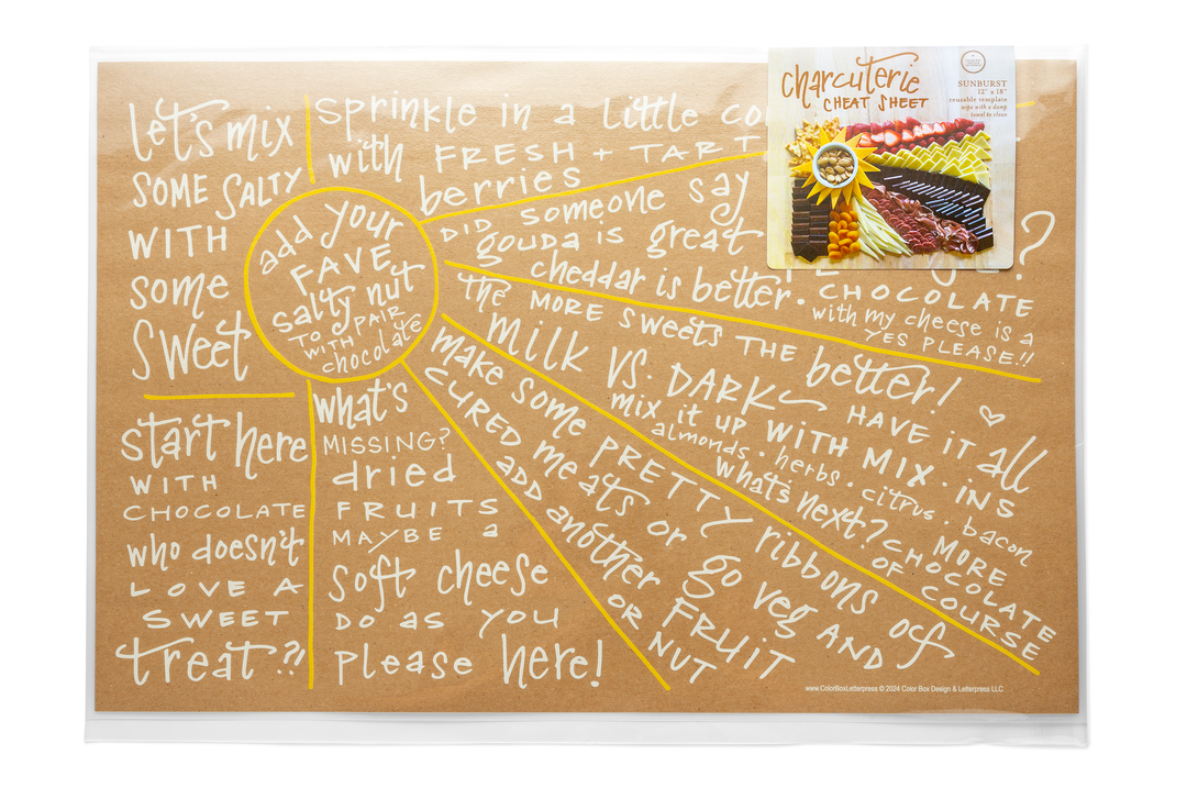 Charcuterie Cheat Sheet | Sunburst