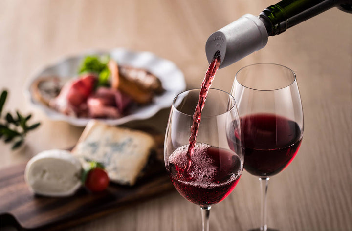 Wine Purifier & Aerator, The Wave® Single, Silver