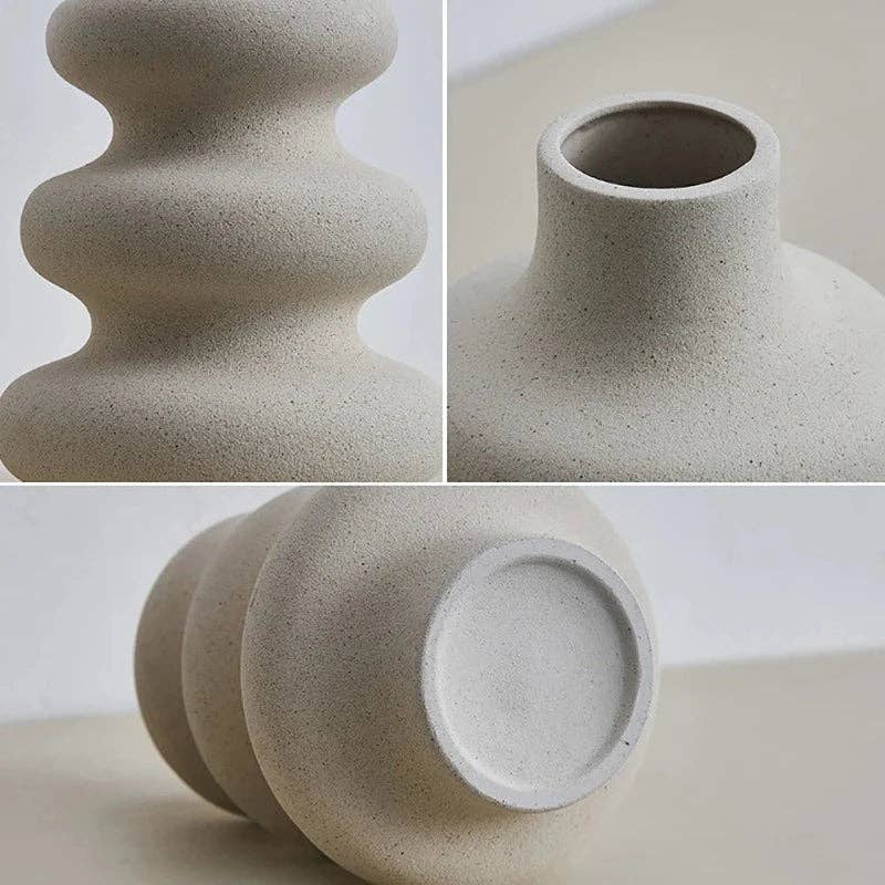 Rippled Vase 6"