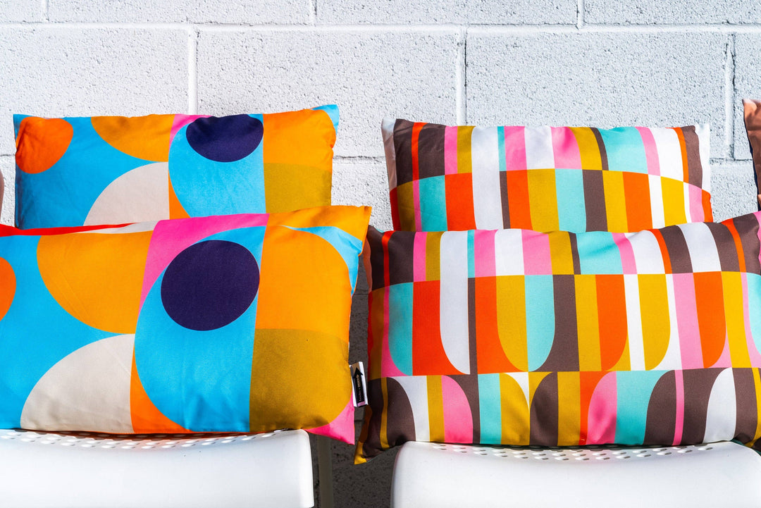 Gumball Square double-sided Pillow