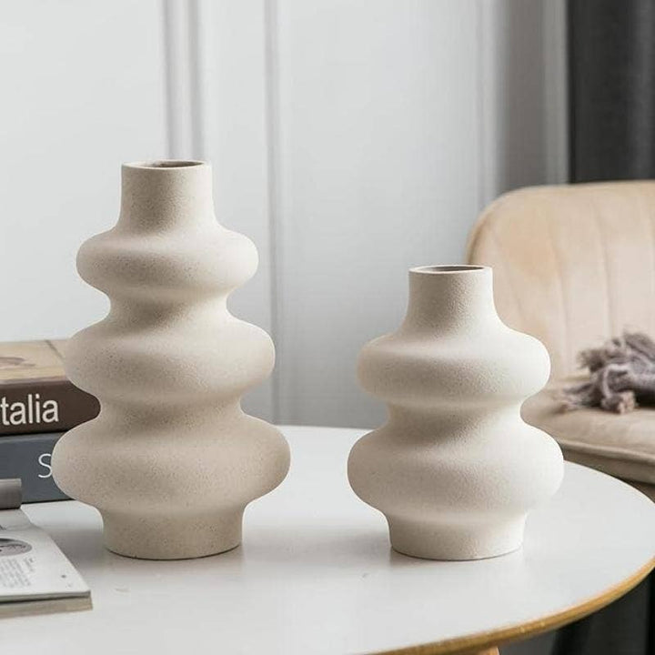 Rippled Vase 6"