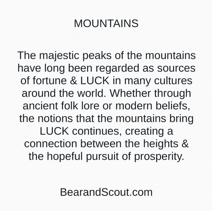 Mountain cards for Bear +  Scout