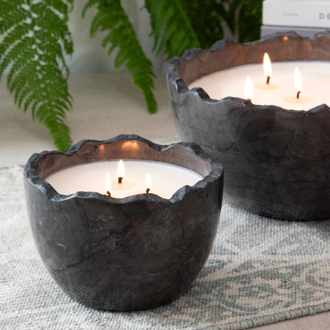 Andesite Bowl Candle in Palo Santo Fragrance