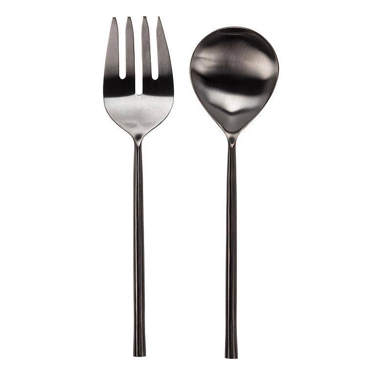 Matte Finish Salad Servers-11"L