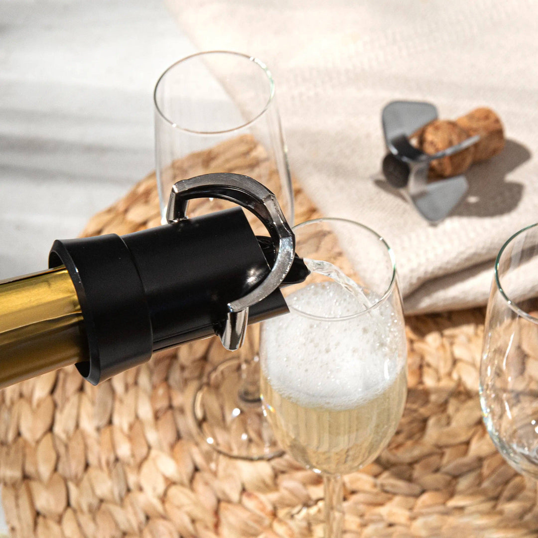Champagne Stopper and Server