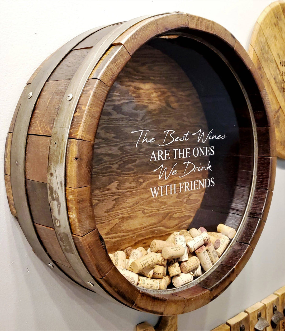 Wine Cork Display - Every Empty Bottle - Walnut