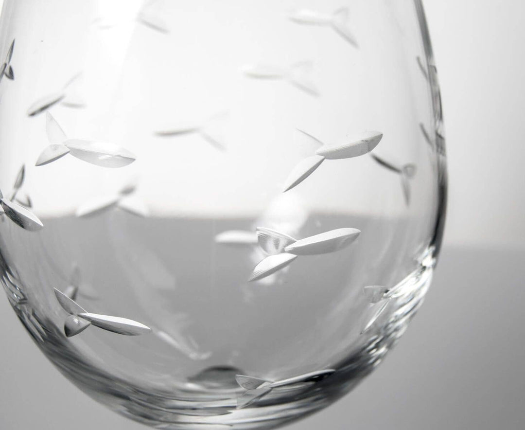 School of Fish All Purpose Wine Glass 18oz