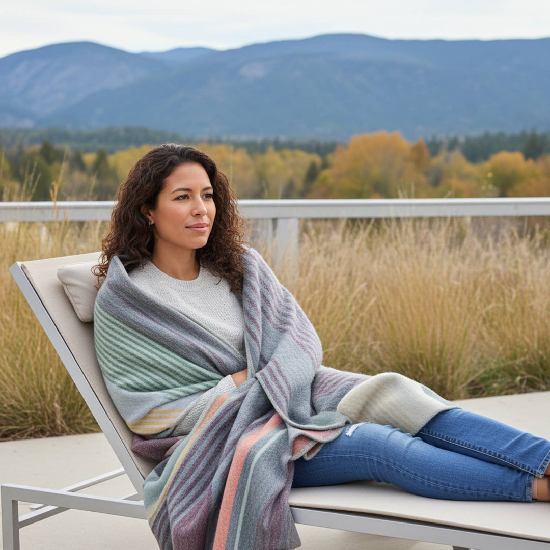 Alpaca Throw - Spectrum: Throw