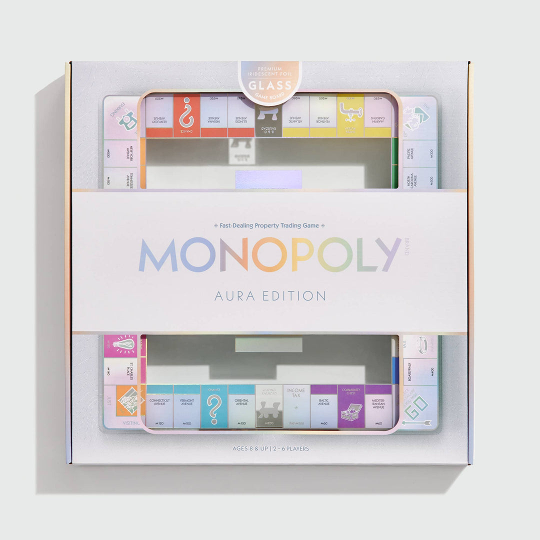 Monopoly Aura Collection Glass Edition