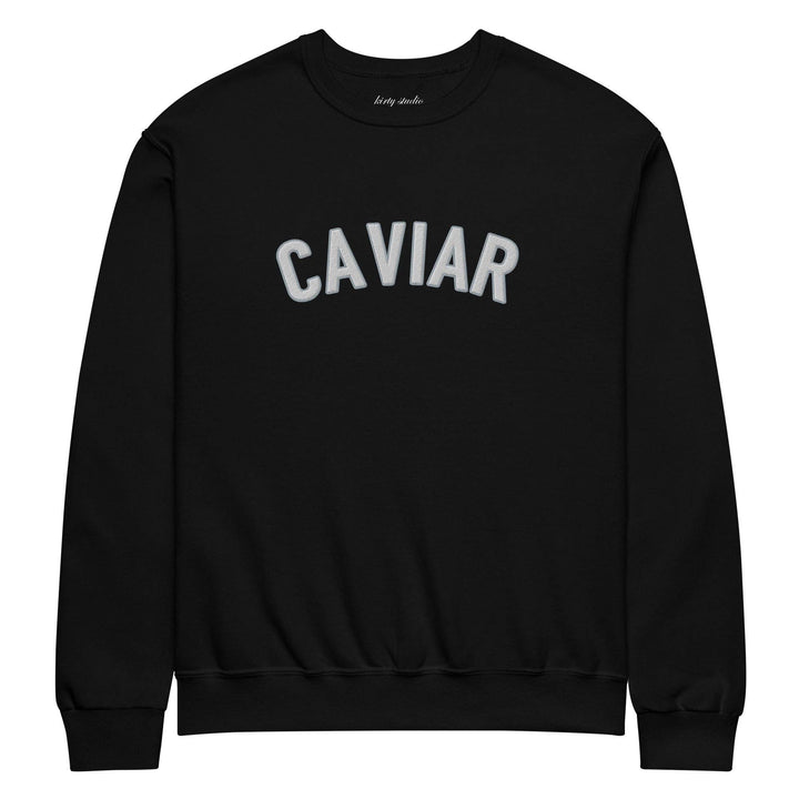'Caviar' Heritage Crew - Onyx: XL