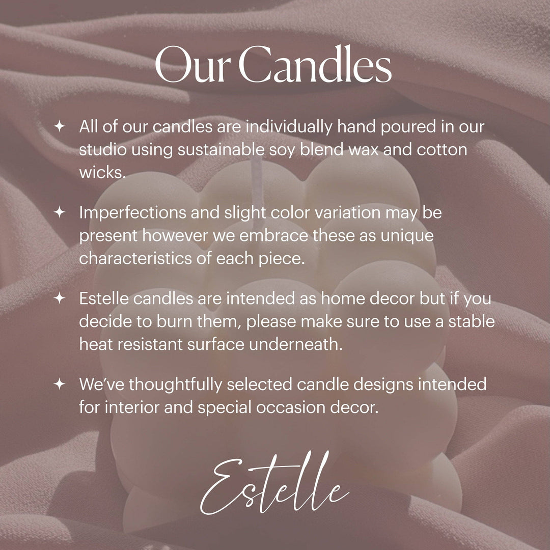 Roman Ribbed Tall Pillar Candle Set: Cream / Unscented / Big