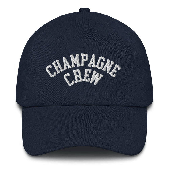 'Champagne Crew' Hat: Hunter Green