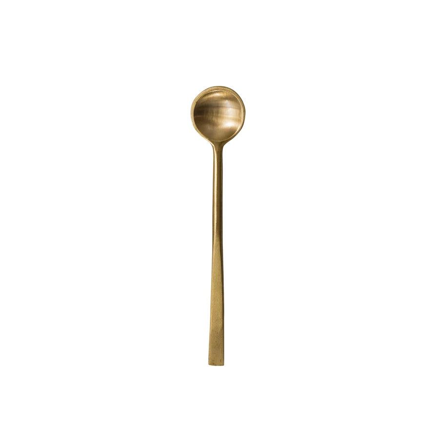 Brass small spoon