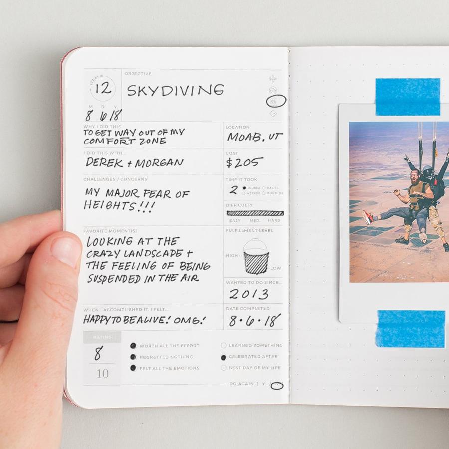 Bucket List Passport Journal