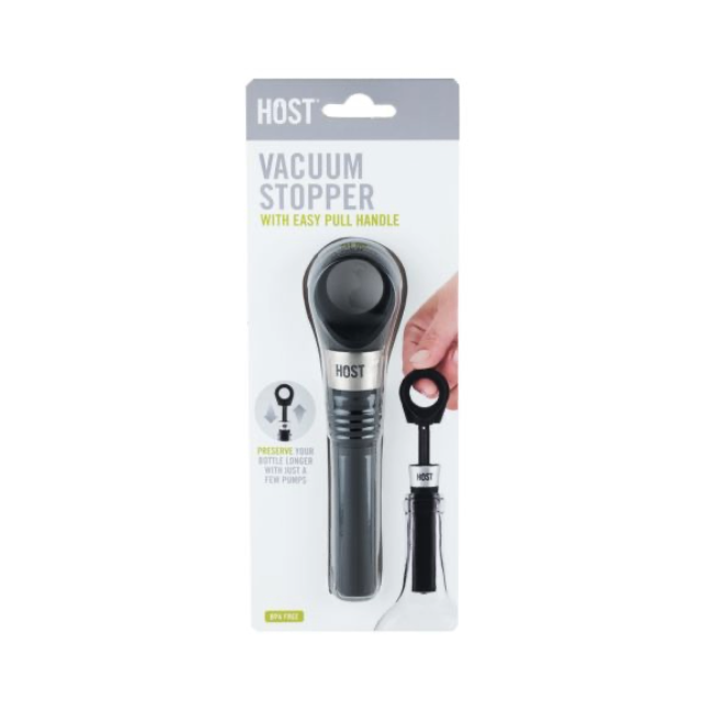 Vacuum Stopper w/Pull Handle