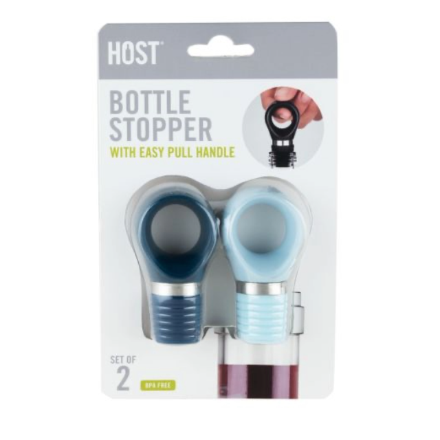 Host Bottle Stopper w/Handle Set of 2