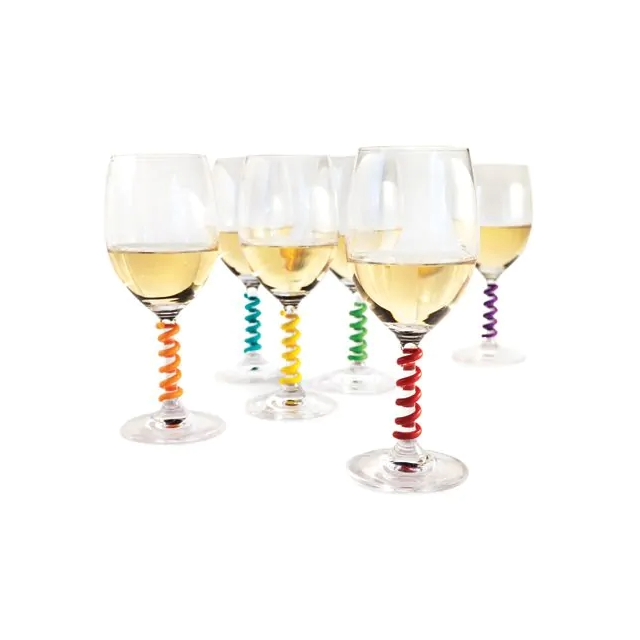 Savoy Silicone Wine Charms